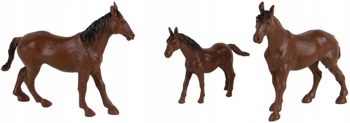 DUŻY ZESTAW FARMA FIGURKI ZWIERZĘTA KONIE OWCE