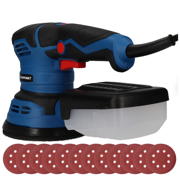 Szlifierka Mimośrodowa Oscylacyjna Elektryczna regulacja 12 x Tarcz