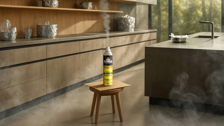 PREPARAT ZAMGŁAWIACZ NA PLUSKWY KARALUCHY PRUSAKI RYBIKI ŻÓŁTA BOMBA