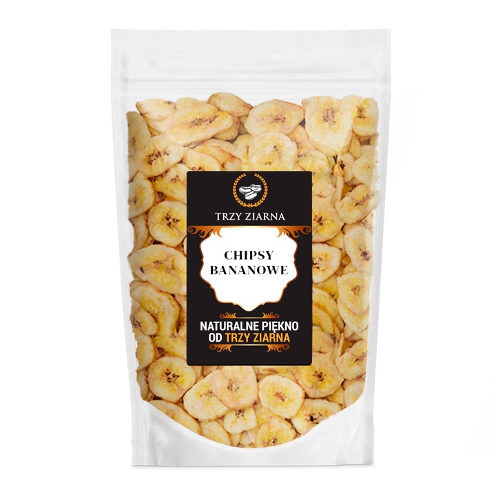 CHIPSY BANANOWE 1kg banan suszony naturalna przekąska