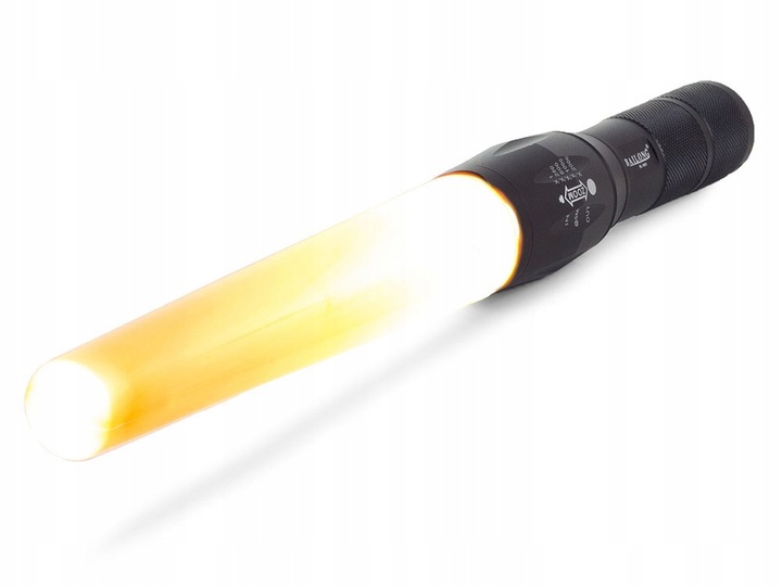 LATARKA TAKTYCZNA BAILONG ZOOM LED CREE XM-L3-U3 WOJSKOWA MOCNA AKUMULATOR