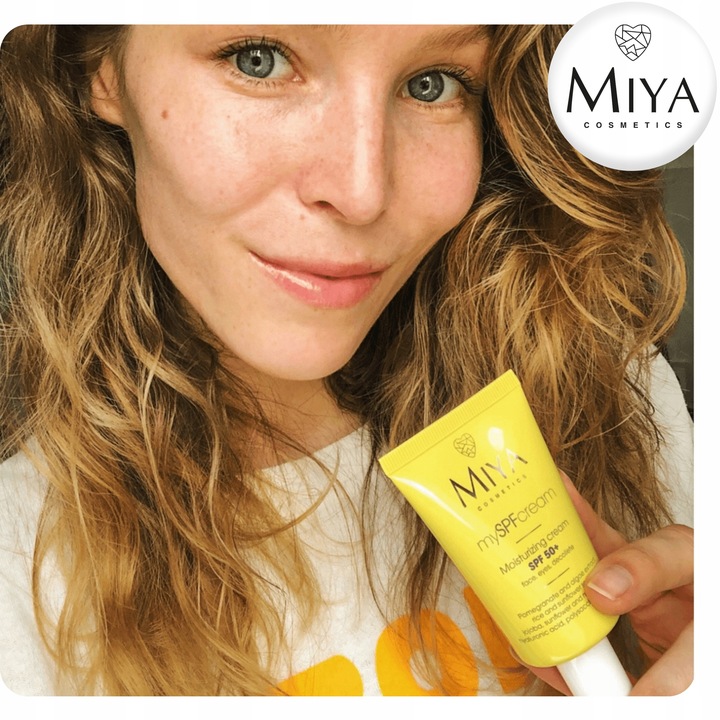 Krem Nawilżający do Twarzy Naturalny Ochronny Wielofunkcyjny SPF 50 40 ml