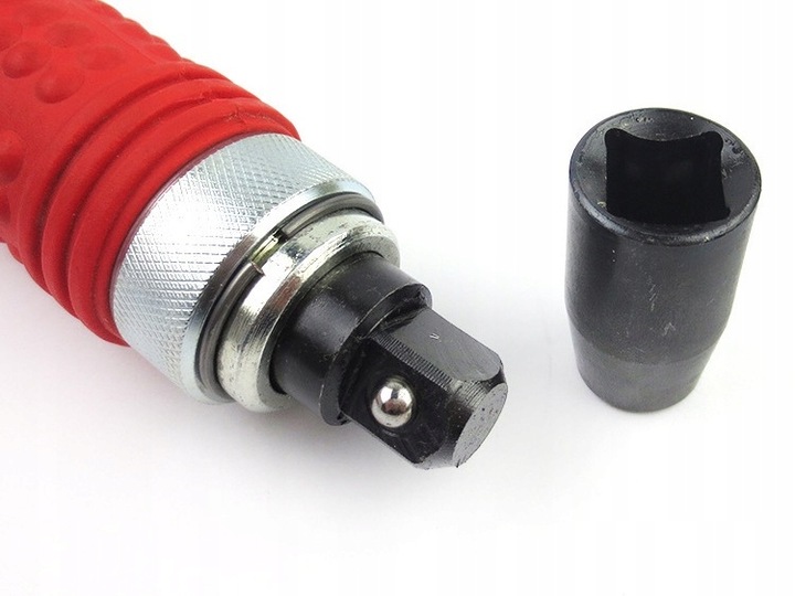 ŚRUBOKRĘT POBIJAK WYKRĘTAK WKRĘTAK UDAROWY 6 x BIT GUMOWA RĘKOJEŚĆ PUDEŁKO