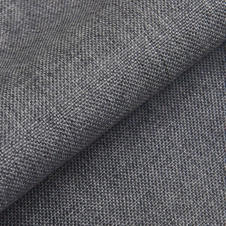 Łóżko tapicerowane 140×200 z pojemnikiem i zagłówkiem Mira szare