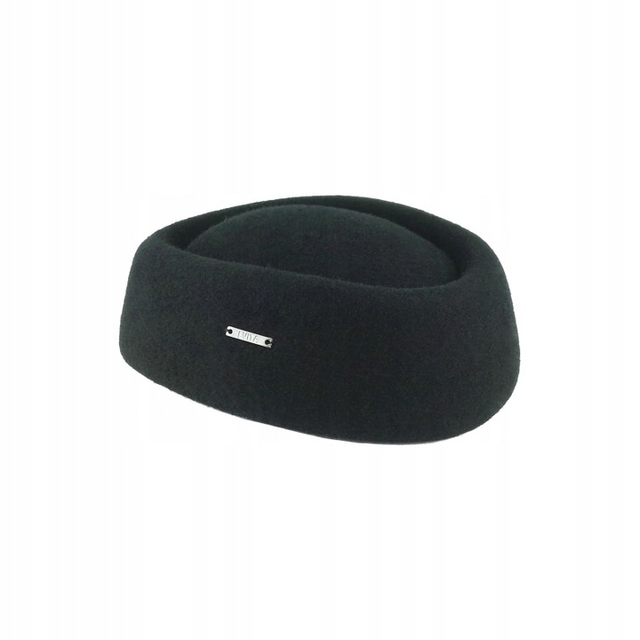 EVITA kapelusz toczek czarny petunia