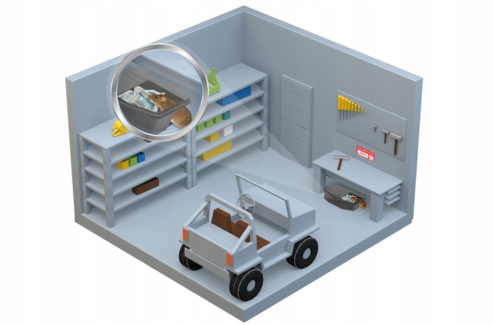 RATIMOR NA SZCZURY MYSZY GRYZONIE ULTRA MOCNA PASTA 1,5KG BRODIFAKUM