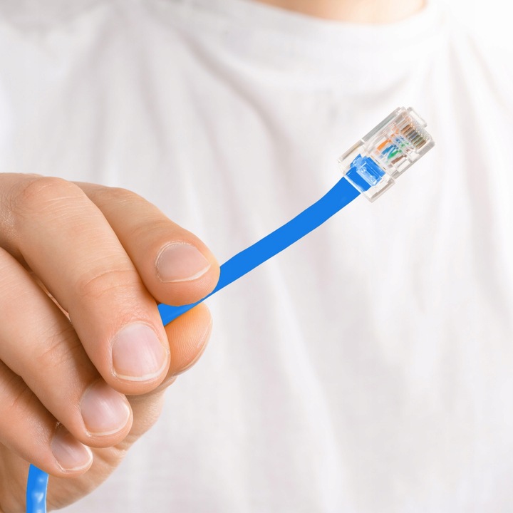 KABEL SIECIOWY LAN RJ45 CAT 5E UTP PRZEWÓD INTERNETOWY 305M PRĘDKOŚĆ 1 Gb/s