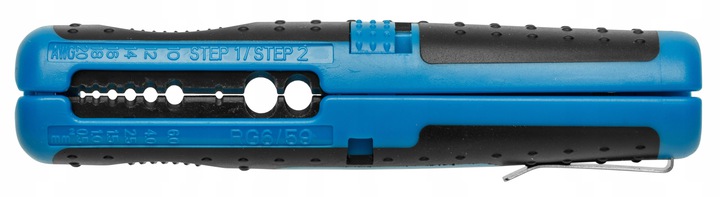 HOGERT UNIWERSALNY NÓŻ do ŚCIĄGANIA izolacji KABLI PRZEWODÓW 0,5-6mm2 RG6