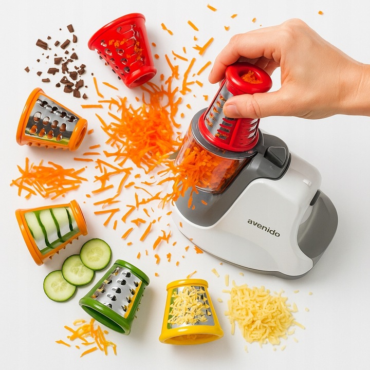 SZATKOWNICA ELEKTRYCZNA do Warzyw Kapusty Sera Rozdrabniacz 5 Tarek