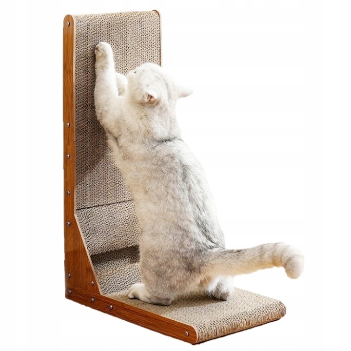 Drapak Narożny Dla Kota Kotów Zabawka z Piłką