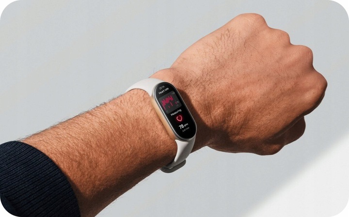 SMARTBAND XIAOMI MI BAND 9 1,62'' AMOLED BLUETOOTH GLACIER SILVER SREBRNY