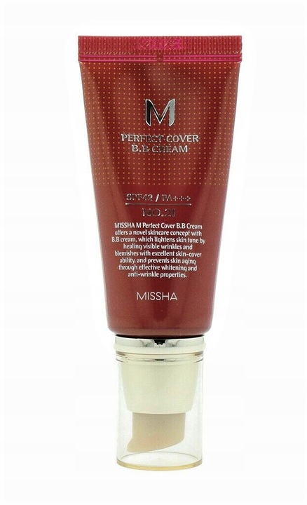Krem BB Missha BB 21 Light Beige SPF 41-50 50 ml