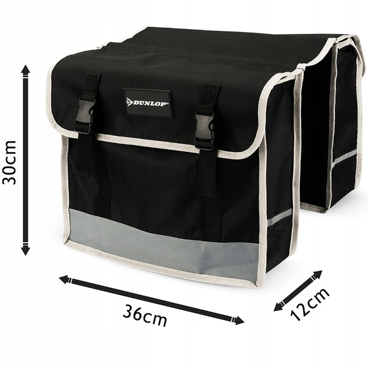 Torba rowerowa na tył sakwa na rower 26l Dunlop