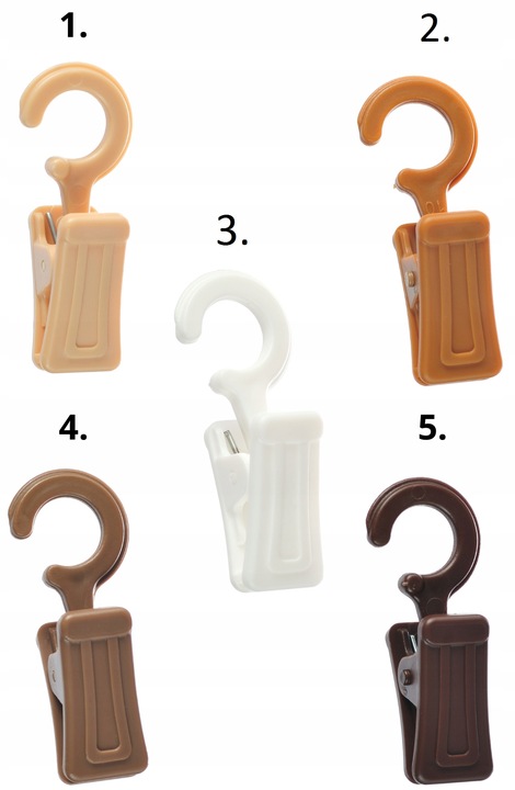 Żabki do karniszy kółek drewnianych ruchome żabka do firanek 100 SZTUK