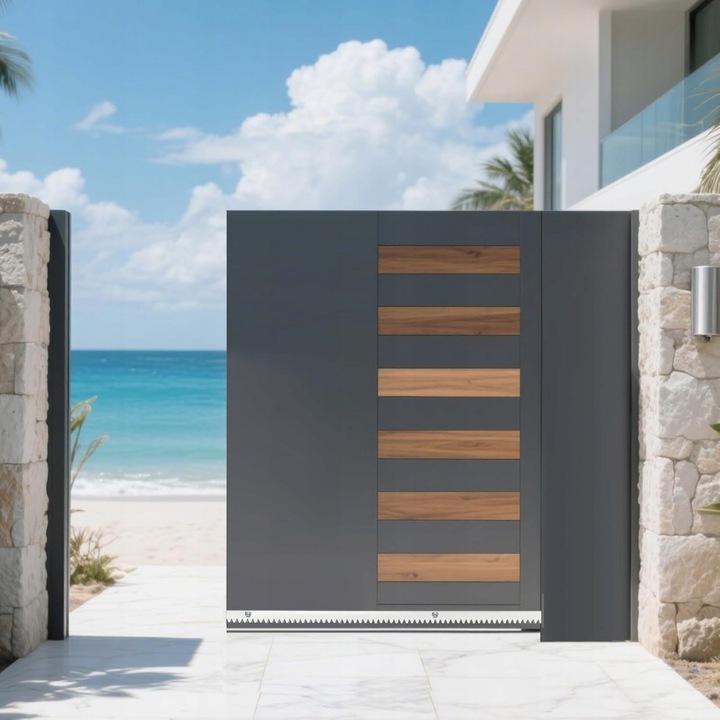 6m LISTWA ZĘBATA STALOWA 8mm metalowa do napędu bramy + tuleje, śruby