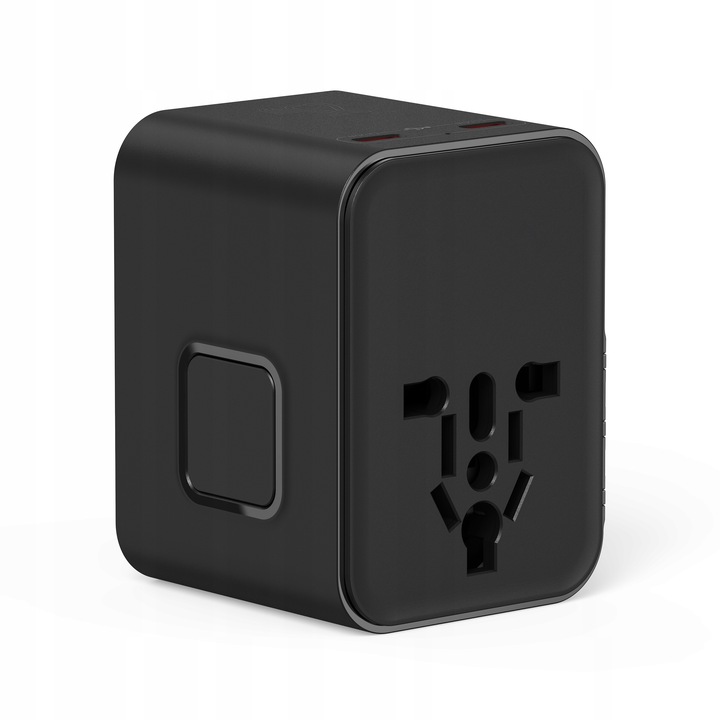 Uniwersalna Przejściówka ADAPTER Gniazda USA UK EU AUST Ładowarka USB