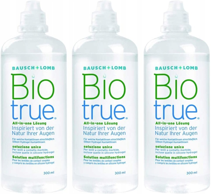 Płyn do soczewek Biotrue, 300 ml