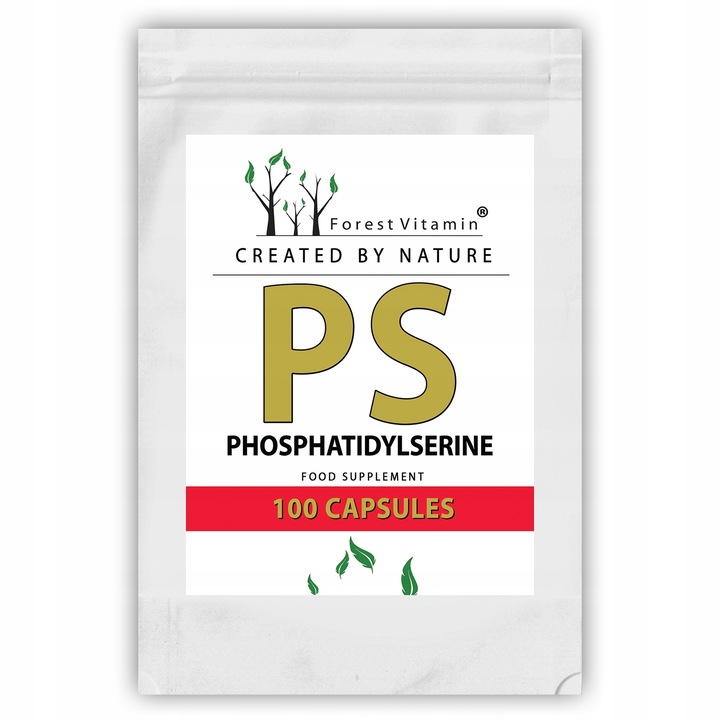 Fosfatydyloseryna 100mg 100kaps PAMIĘĆ NAUKA KONCENTRACJA NOOTROPIK