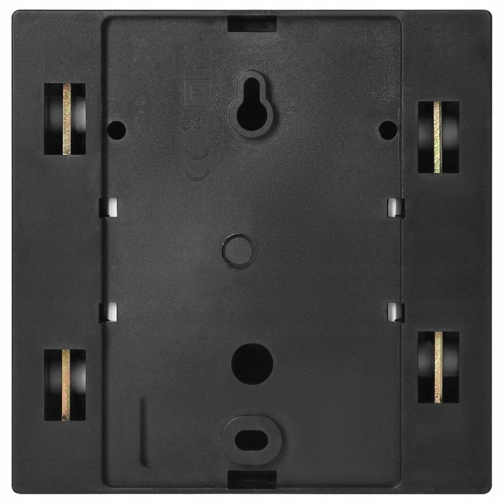 DZWONEK DO DRZWI PRZEWODOWY BIM-BAM 2-TONOWY 230V DO BLOKU DOMU CZARNY