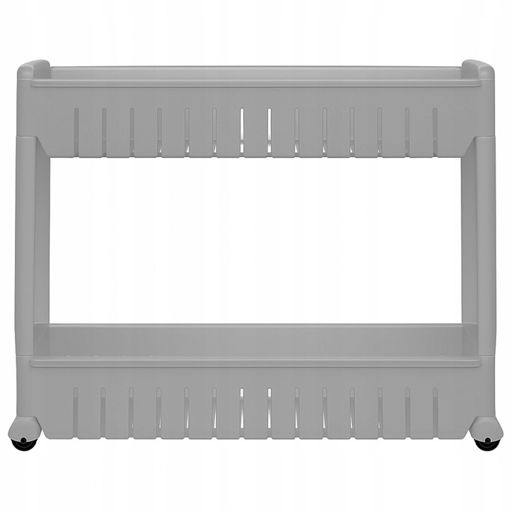 SZAFKA NA KÓŁKACH SKŁADANA WĄSKA PÓŁKA KUCHENNA ŁAZIENKOWA REGAŁ MOBILNY