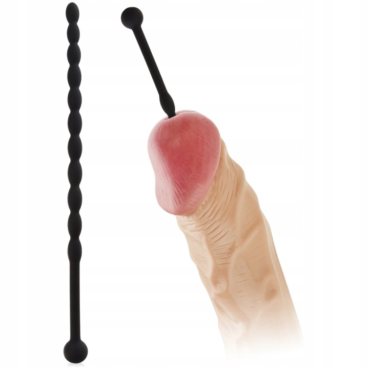 ELASTYCZNY SILIKONOWY DILATOR DLA KOBIET MĘŻCZYZN KULKI DO CEWKI MOCZOWEJ
