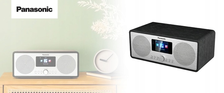 Panasonic RF-D40EG-K cyfrowe radio DAB+ i FM