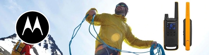 MOTOROLA T82 EXTREME PMR 446 KRÓTKOFALÓWKI WALKIE TALKIE RADIOTELEFONY x2