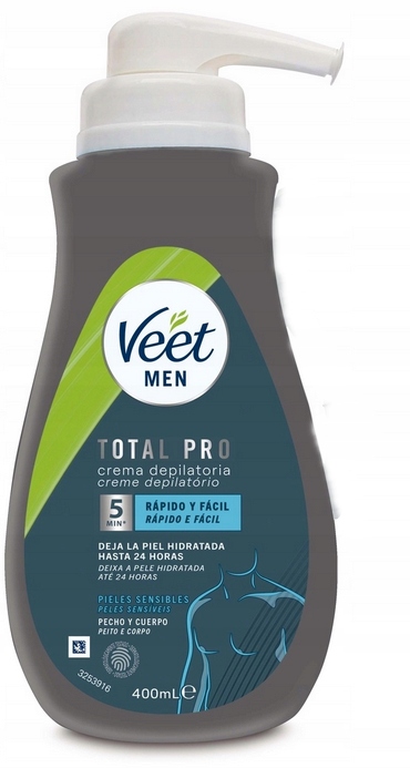 Żelowy krem do depilacji VEET MEN do skóry wrażliwej 400 ml