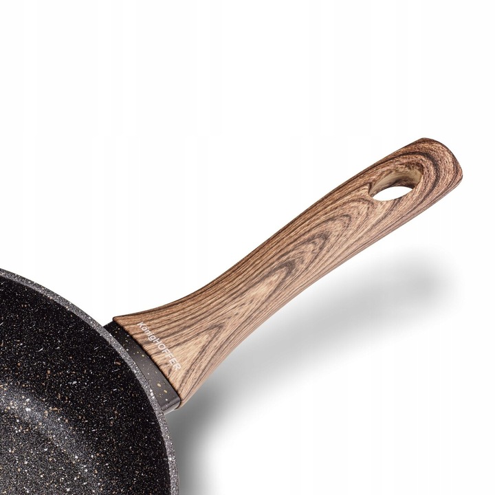 PATELNIA GŁĘBOKA POKRYWKA Granitowa Marmurowa KonigHOFFER Pescado 28 cm