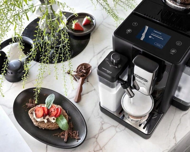 Automatyczny ekspres ciśnieniowy De'Longhi EXAM440.55.B 1450 W czarny