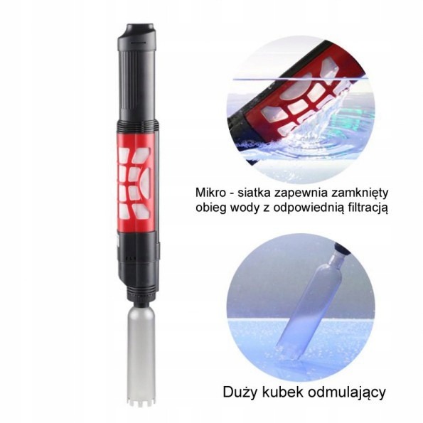 SunSun HXS-01 odmulacz automatyczny do akwarii od 20 do 76cm