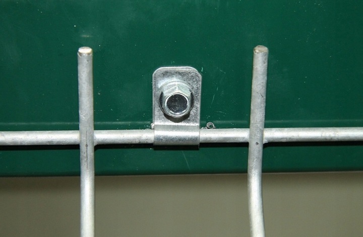 Zawijka zapinka uchwyt do paneli ocynk 100szt