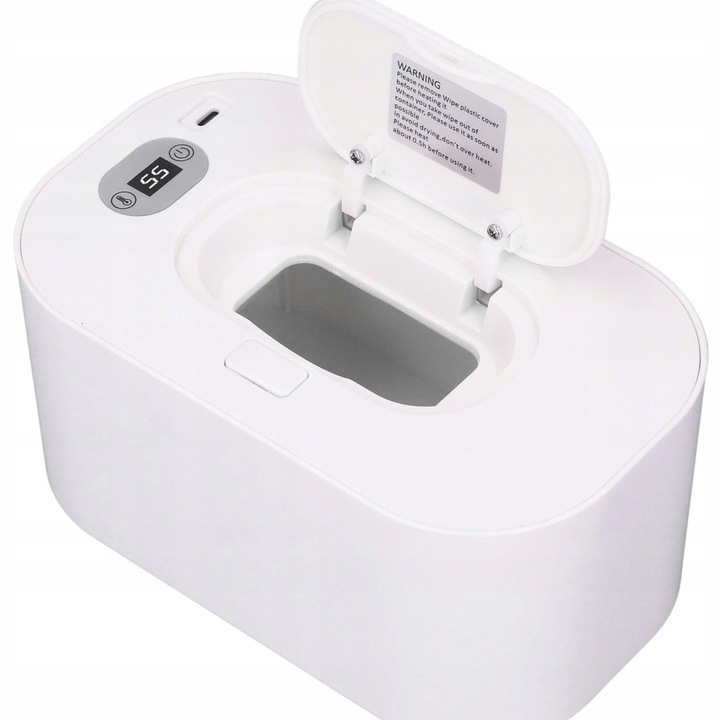 PODGRZEWACZ DO CHUSTECZEK USB PUDEŁKO NA CHUSTECZKI NAWILŻANE MOKRE