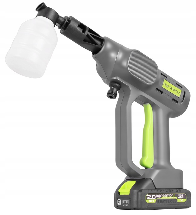 Myjka Ciśnieniowa 60B Akumulatorowa elektryczna 2x2AH MOCNA AGREENO