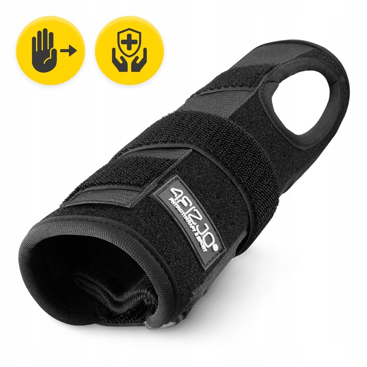 STABILIZATOR NADGARSTKA ORTEZA USZTYWNIAJĄCA SZYNA REGULOWANA LEKKA PRAWA