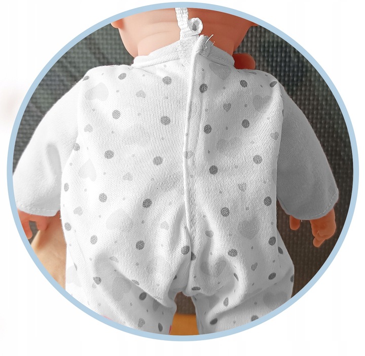 Lalka bobas jak żywa interaktywna miękka duża mówi