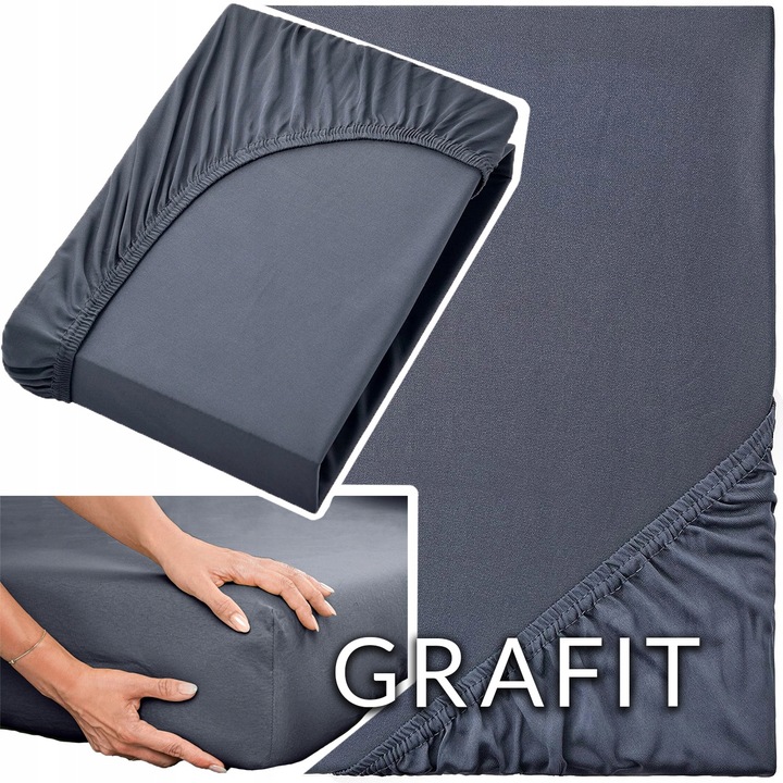 Prześcieradło 100% Bawełna CZESANA 240x220 + 30cm z GUMKĄ na wysoki