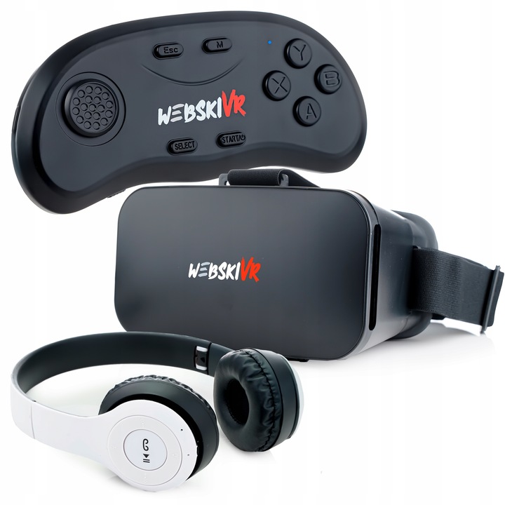 NAJLEPSZY PREZENT DLA 6 7 8 9 10 LATKA POD CHOINKĘ GOGLE VR 360 STOPNI BT