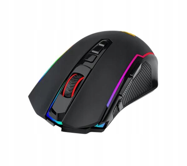 Mysz gamingowa Redragon M914 RGB Nix Czarna bezprzewodowa