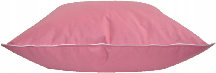 PODUSZKA 40X40 JASIEK Z PIERZA DARTEGO I PUCHU POLSKIE PIERZE I PUCH RÓŻOWA