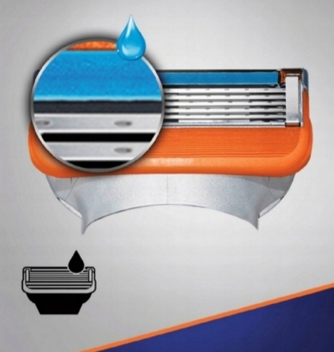 GILLETTE FUSION 5 PRO POWER MASZYNKA DO GOLENIA RĄCZKA + OSTRZE + BTERIA