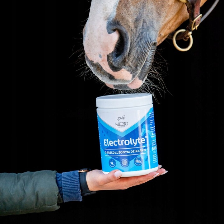 MEBIO – elektrolity o przedłużonym działaniu dla koni z witaminą C i E 1 kg