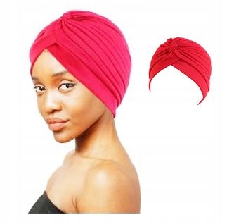 MIX różne KOLORY Turban do włosów Opaska Chemioterapia ANTYALERGICZNE