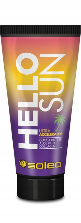 Soleo Hello Sun super szybki akcelerator opalania w solarium i na słońcu