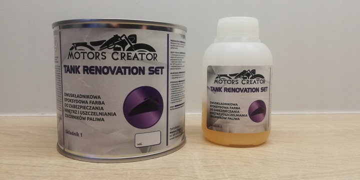 Farba do zbiorników paliwa WFM Junak SHL NIE tapox