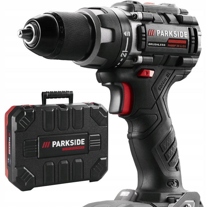 Akumulatorowa wiertarko-wkrętarka PARKSIDE PABSP 20-LI C3