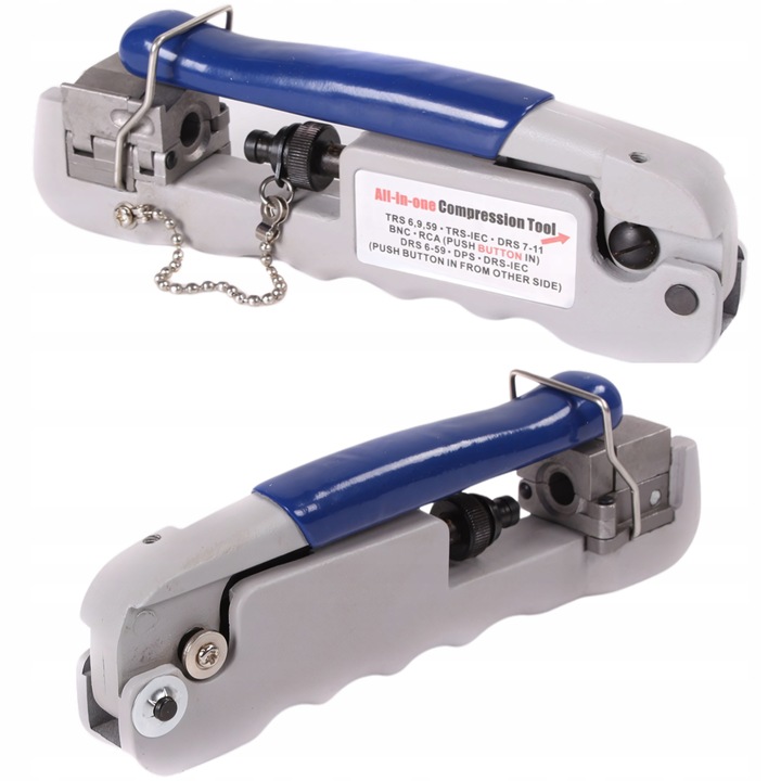 Zaciskarka Uniwersalna PCT AX UCCT 01 do złączy kompresyjnych F BNC