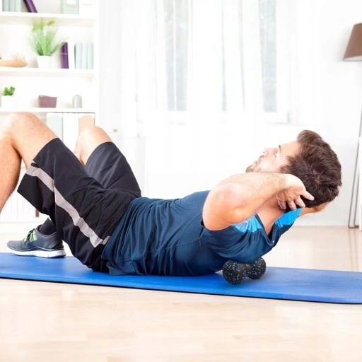 ROLLER WAŁEK ROLKA PIŁKA DUOBALL DO MASAŻU ROLOWANIA CIAŁA PLECÓW NÓG EPP 3