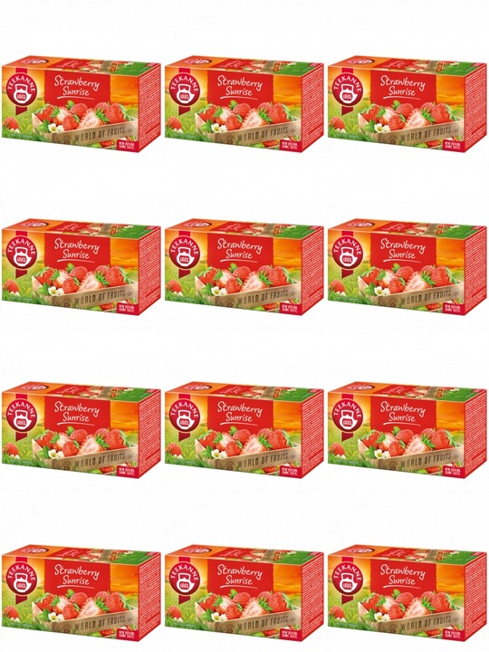 Herbata Teekanne Truskawka Strawberry 240 torebek