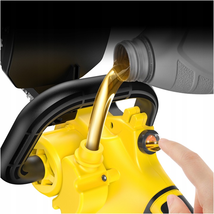 MINI PIŁA ŁAŃCUCHOWA AKUMULATOROWA PILARKA 8" DWA AKUMULATORY ZESTAW